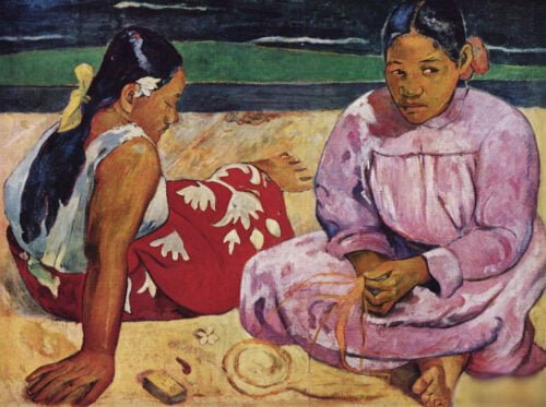 Qui est le peintre du tableau “Femmes de Tahiti” ? Femmes de Tahiti tableau
