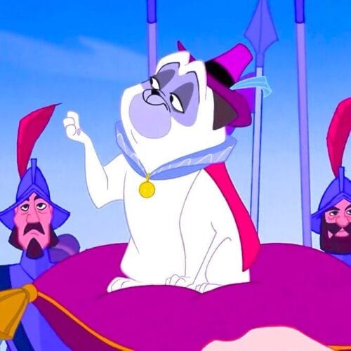 Dans le dessin animé Pocahontas de Disney, quel est le nom du chien qui appartient au gouverneur Ratcliffe ? 