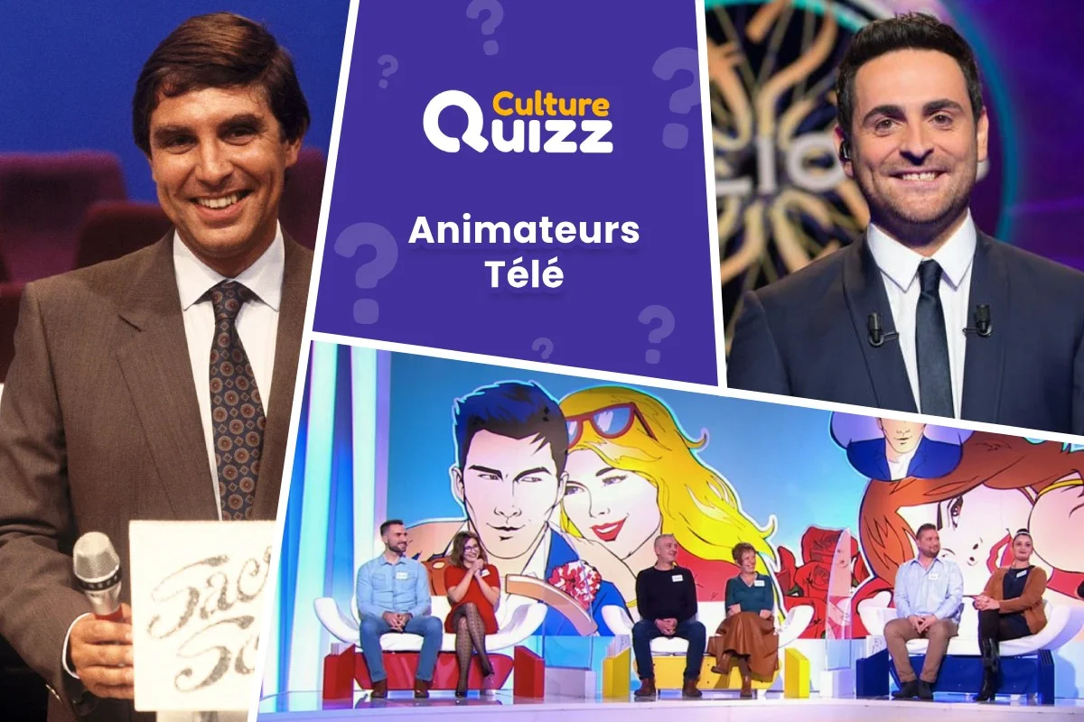 Quiz spécial Animateurs Télé - Quiz spécial animateurs des émissions de télévision - Tv française