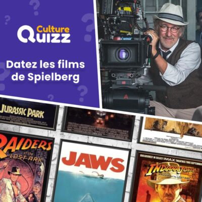 Classez les films réalisés par Steven Spielberg selon l'année - Quiz interactif