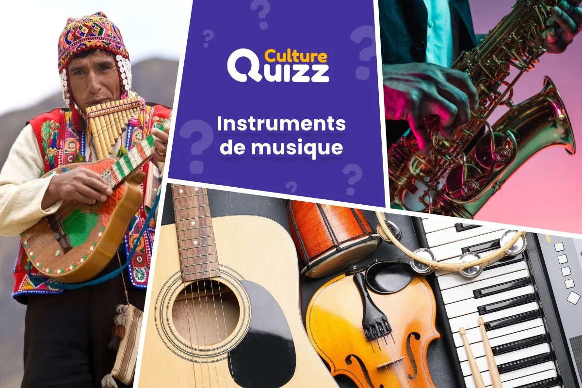 Quiz Instruments de Musique - Quiz dédié aux instruments de musique du monde entier.