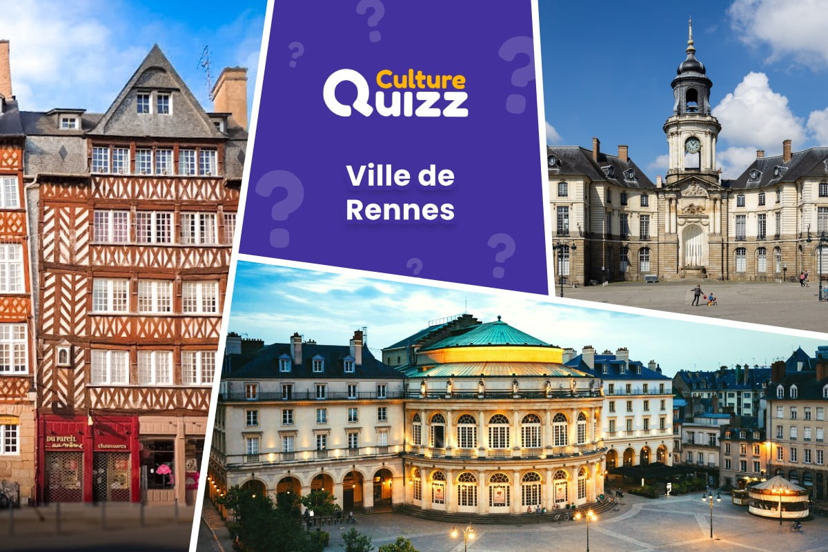 Quiz ville de Rennes - Quiz dédié à la ville de Rennes en Bretagne