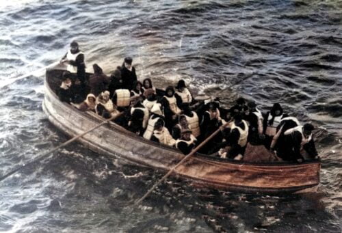 Le nombre de canots à bord du Titanic était insuffisant pour l’ensemble des passagers. Vrai ou faux ? 
