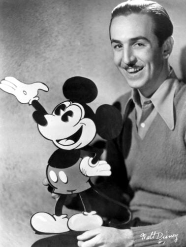 En quelle année, la Walt Disney Company est-elle fondée par Walt Disney ? 