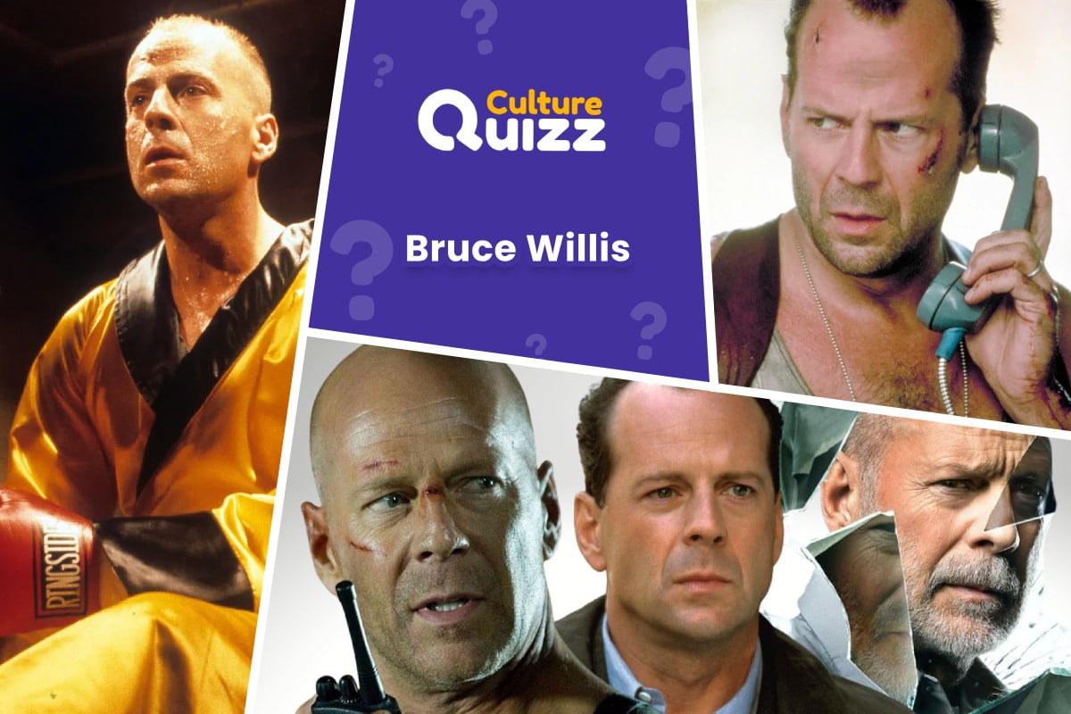 Quiz spécial Bruce Willis - Carrière de Bruce Willis - Quiz Cinéma