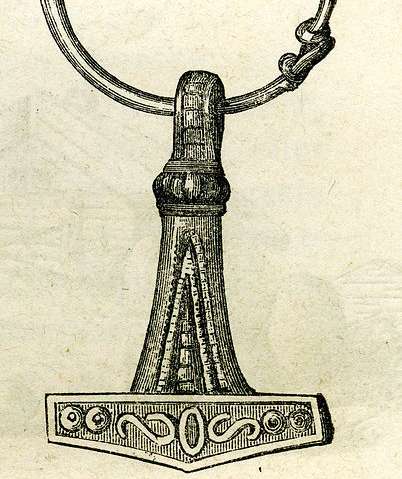 Dans la mythologie scandinave, comment s’appelle le marteau de Thor, symbole des Vikings ? 