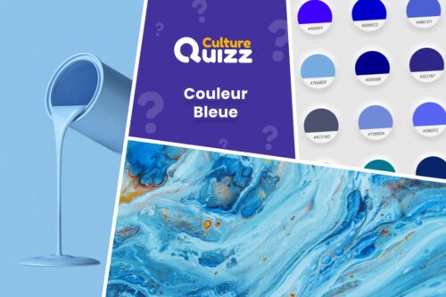 Questions sur la couleur bleue - Quiz sur les couleurs