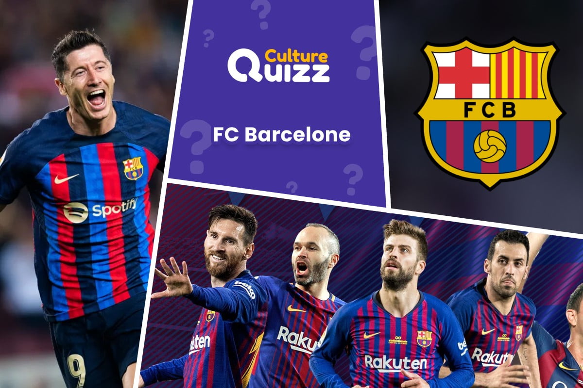 Quiz club de foot du FC Barcelone - Quiz spécial sur le club de foot du FC Barcelone - Club espagnol