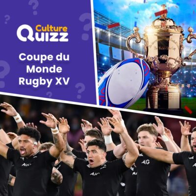 Test spécial coupe du monde de rugby - Quiz sport