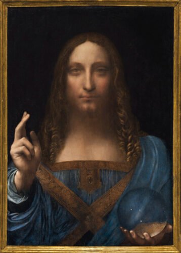 Quel artiste est supposé l'auteur de la toile Salvator Mundi ? 