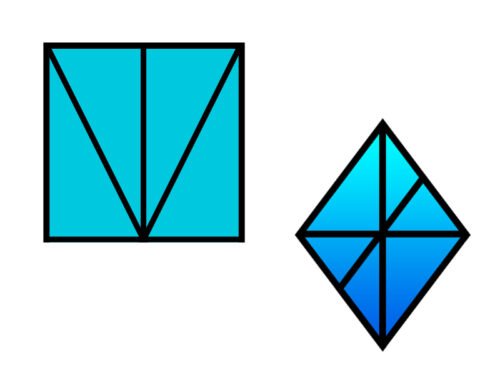 Combien de triangles pouvez-vous compter au maximum dans cette image ? Combien de triangles