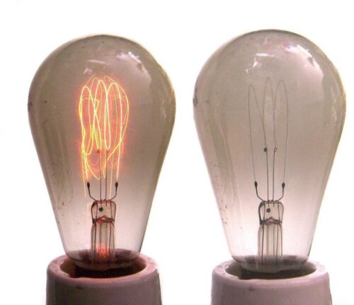 Quelle année correspond au dépôt du brevet de l'ampoule à incandescence par Thomas Edison ? 