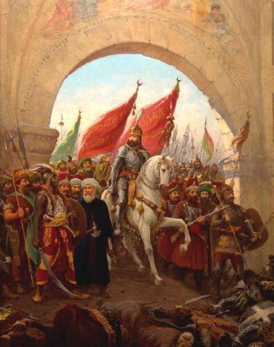 Quelle année est restée dans l'histoire comme la chute de Constantinople ? 