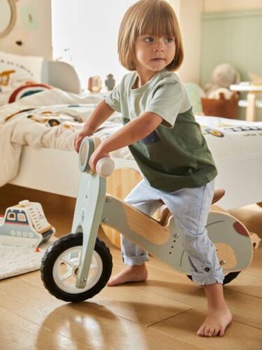 Quel nom désigne le véhicule à 2 roues, proche d'un vélo sans pédales, utilisé par les jeunes enfants pour apprendre l'équilibre ? 