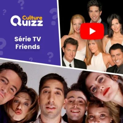 Quiz vidéo dédié à la série Friends - 60 questions pour les fans de Chandler, Ross et Monica.