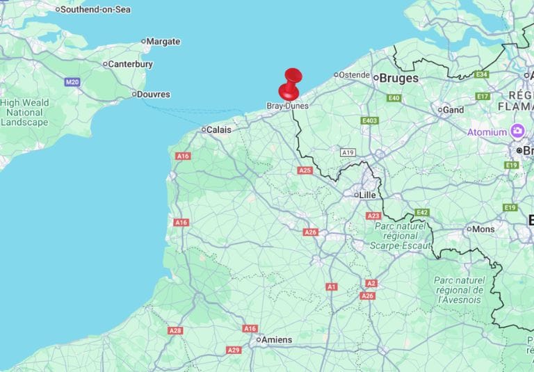 Quelle ville est le point le plus au nord de la France métropolitaine ? 