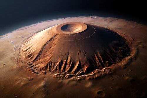 Comment s’appelle le volcan situé sur Mars et qui est l'un des plus hauts du Système solaire ? 