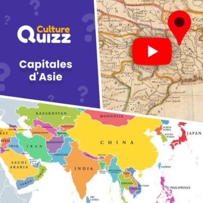 Quiz sur les capitales des pays d'Asie : G&eacute;ographie