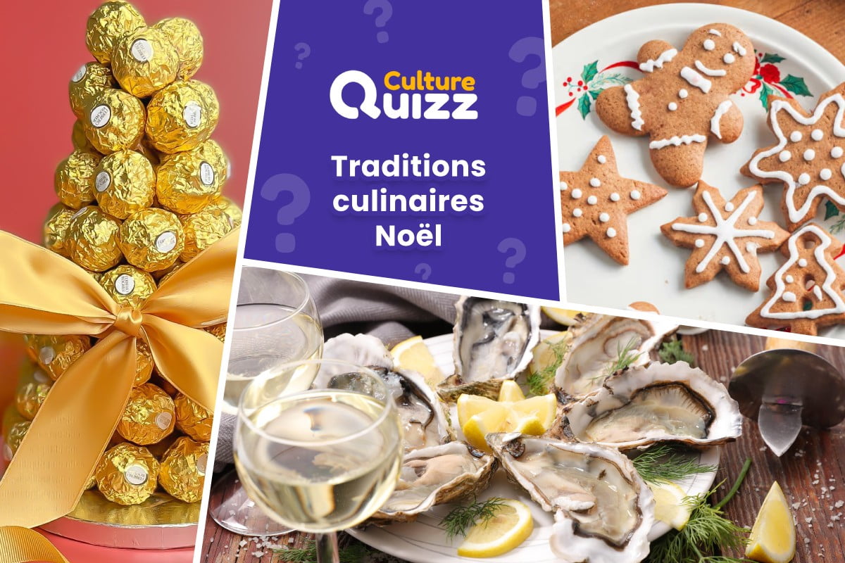 Quiz Traditions Culinaires de Noël - Quiz sur les traditions culinaires de Noël en France et dans le monde