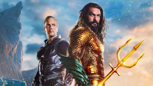 Quel est le nom du second volet des aventures du superhéros Aquaman sorti au cinéma en décembre 2023 ? 