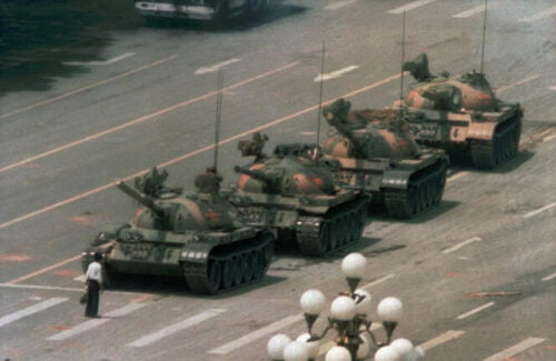 En quelle année ont eu lieu les manifestations de Tian’Anmen à Pékin ? 