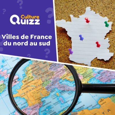 Jeu - Villes fran&ccedil;aise &agrave; classer du nord au sud