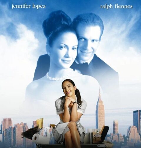 Quel est le nom français de ce film en photo avec Jennifer Lopez et Ralph Fiennes ? 