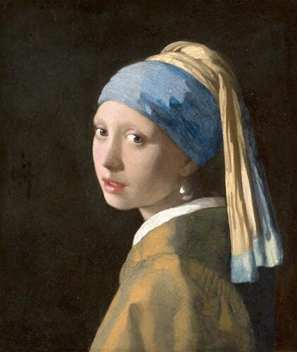 Sous quel nom connaît-on cette peinture à l'huile de Vermeer ? 