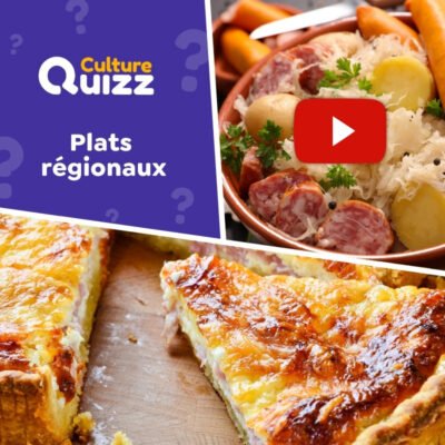 Quiz en vid&eacute;o sur les plats r&eacute;gionaux de France