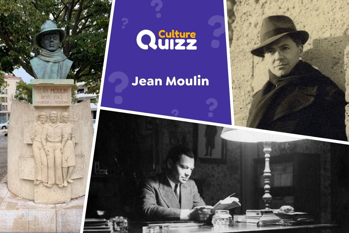 Quiz spécial Jean Moulin - Quiz spécial sur le résistant Jean Moulin durant la Seconde Guerre mondiale