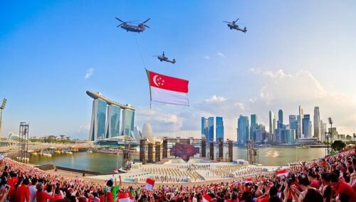 En quelle année la République de Singapour est-elle devenue indépendante ? 