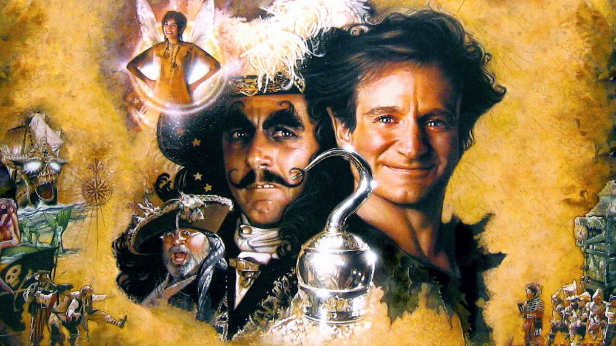 Quel est le rôle joué par Robin Williams dans le film Hook de Steven Spielberg ? 