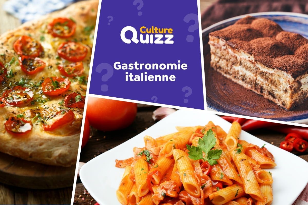 Quiz spécial Gastronomie Italienne - Quiz spécial cuisine italienne - plats d'Italie - gastronomie