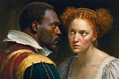 Quel personnage de Shakespeare est un puissant soldat maure qui fut jadis un esclave, souvent représenté par un personnage à la peau noire ? 