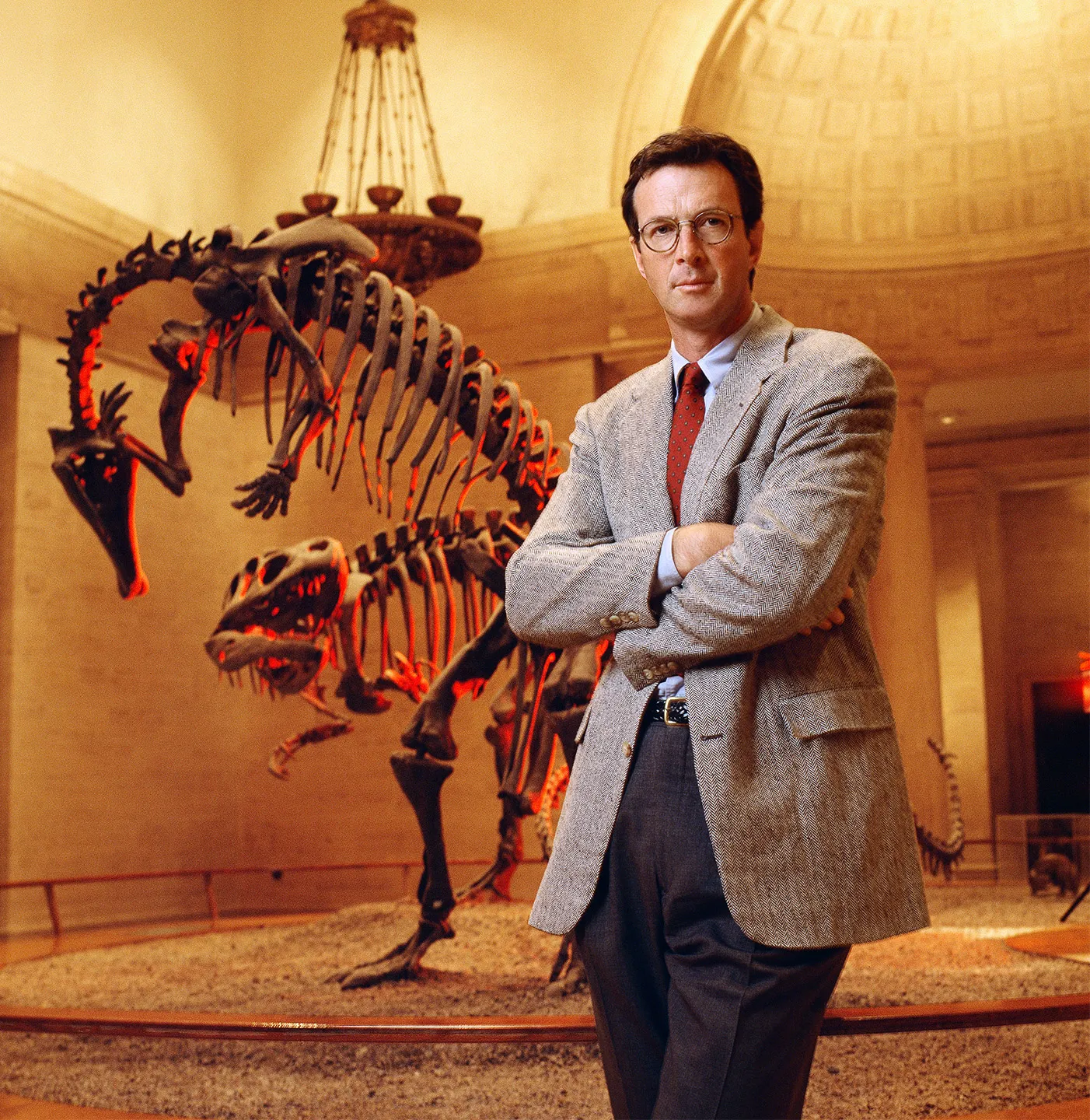 Qui est l'auteur du roman de science-fiction Jurassic Park publié en 1990 ? 