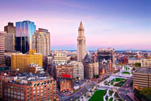 De quel État des États-Unis la ville de Boston est-elle la capitale ? 