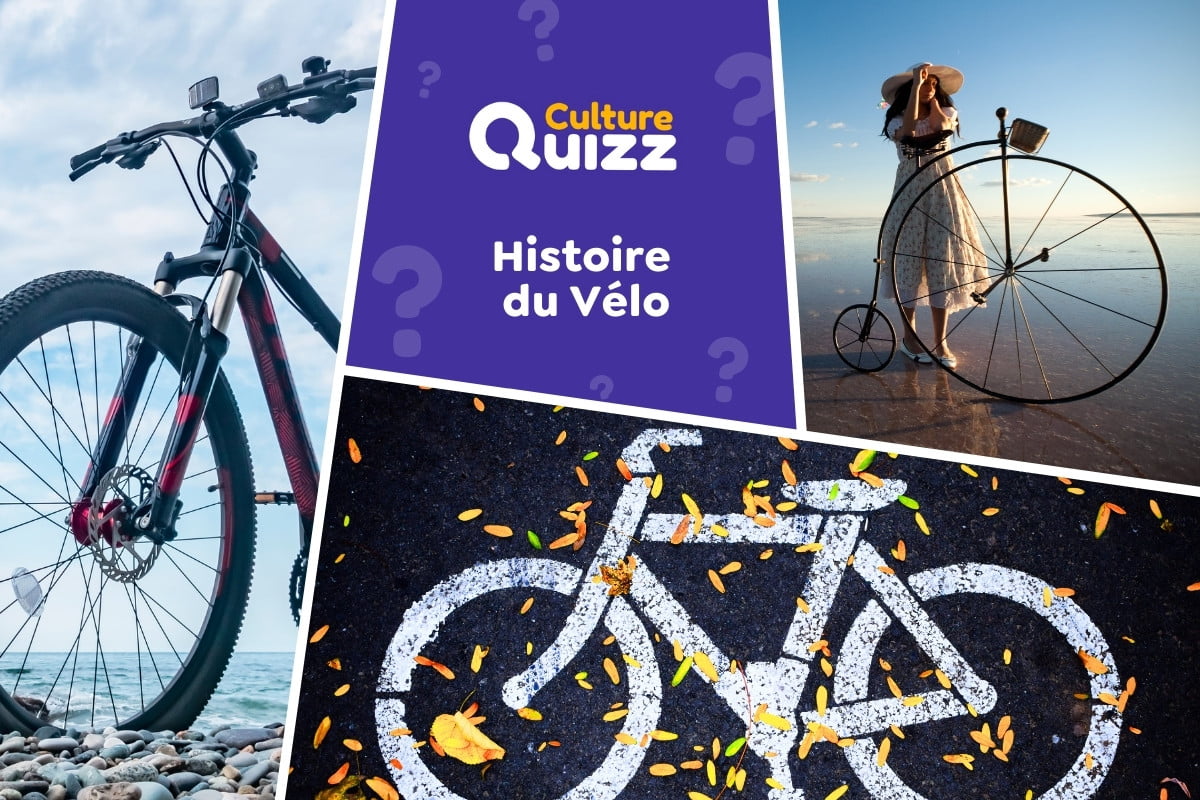 Quiz : Histoire du Vélo - Quiz spécial vélo - testez vos connaissances sur l'historique du vélo.