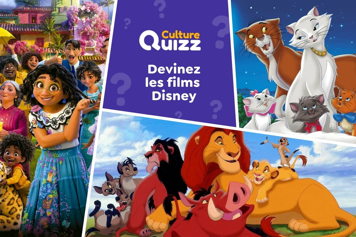 Quiz - Devinez les dessins animés Disney en 1 image #2 - Devinez les films Disney à partir d'une seule image - Quiz pop culture