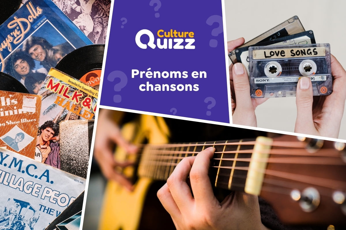 Quiz Prénoms en Chansons #2 - Quiz en musique sur les chansons qui sont aussi des prénoms