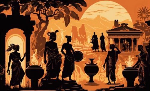 Dans la mythologie grecque, quelle est la particularité de la nymphe nommée Menthé ? 