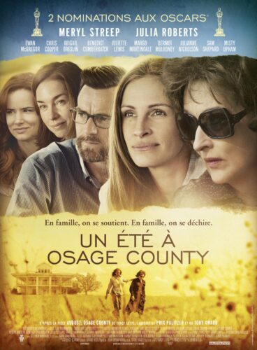 Dans le film “Un été à Osage County”, de quelle maladie souffre Violet Weston, interprétée par Meryl Streep ? 