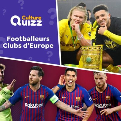 Quiz foot spécial footballeur des clubs européens