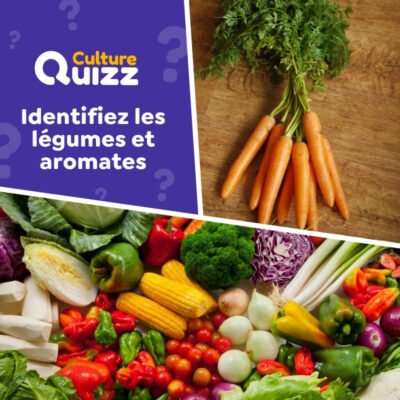 Savez-vous à quoi ressemblent les légumes du potager ? Testez-vous