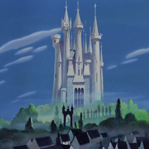 Dans quel dessin animé Disney peut-on voir ce château ? 