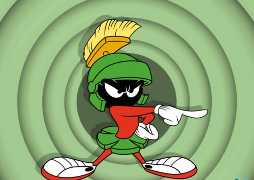 Chez les Looney Tunes, quel martien, ennemi juré de Bugs Bunny, tente régulièrement de détruire la Terre ? 