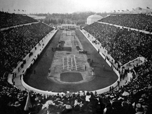 Quelle discipline était déjà présente aux premiers Jeux olympiques modernes en 1896 ? 