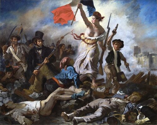Le tableau “La Liberté guidant le peuple” est directement inspiré de la Révolution française de 1789. Vrai ou faux ? 