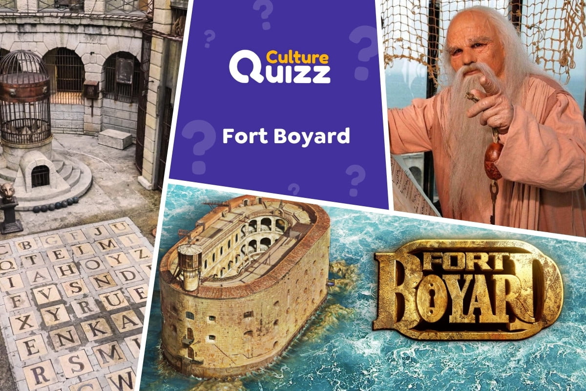 Quiz spécial émission Fort Boyard - Quiz spécial émission de télé Fort Boyard