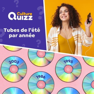Remettez dans l'ordre les tubes de l'&eacute;t&eacute; selon l'ann&eacute;e de sortie - Jeu