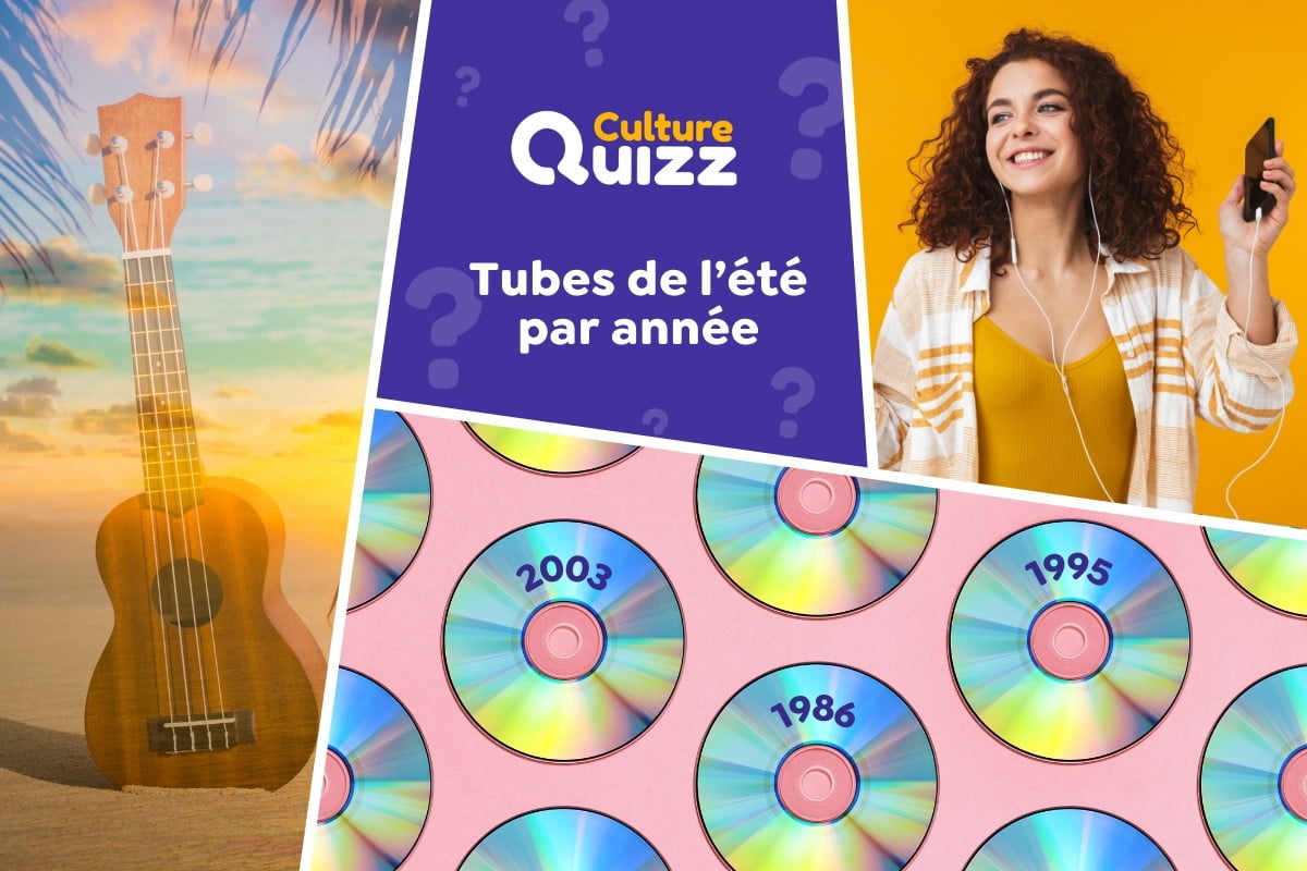 Jeu : Remettez les tubes de l'été dans l'ordre selon l'année - Remettez dans l'ordre les tubes de l'été selon l'année de sortie - Jeu